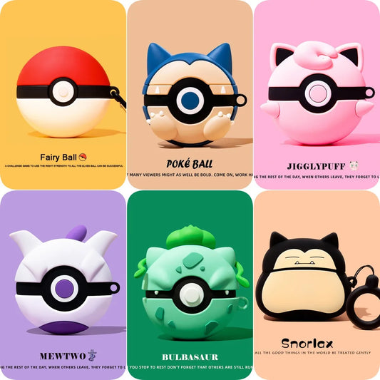 Poke Ball Cases For Airpods