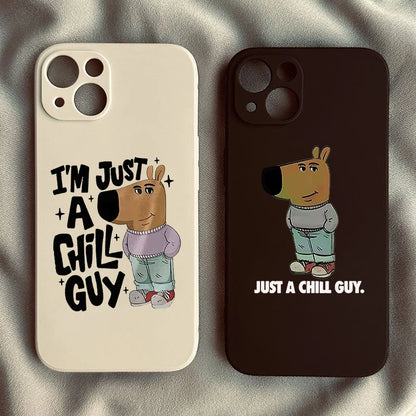 I'm Just A Chill Guy Phone Case For iPhone