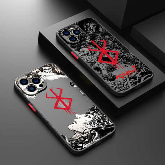 Berserk Comics Anime Case For iPhone