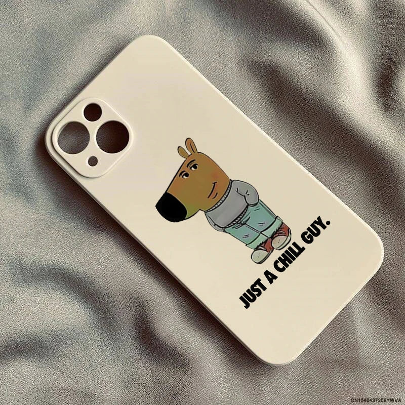 I'm Just A Chill Guy Phone Case For iPhone